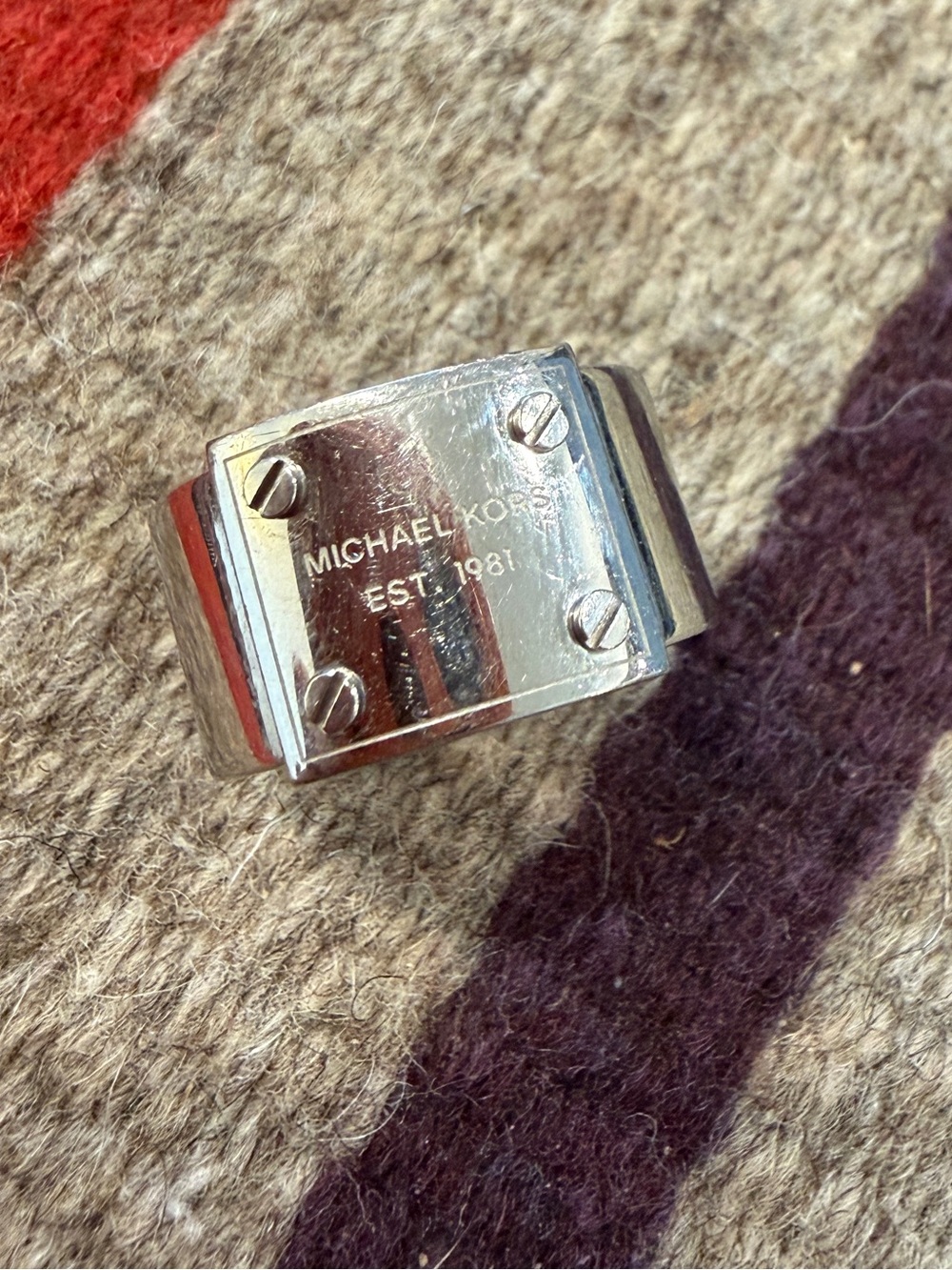 Michael Kors silver ring
